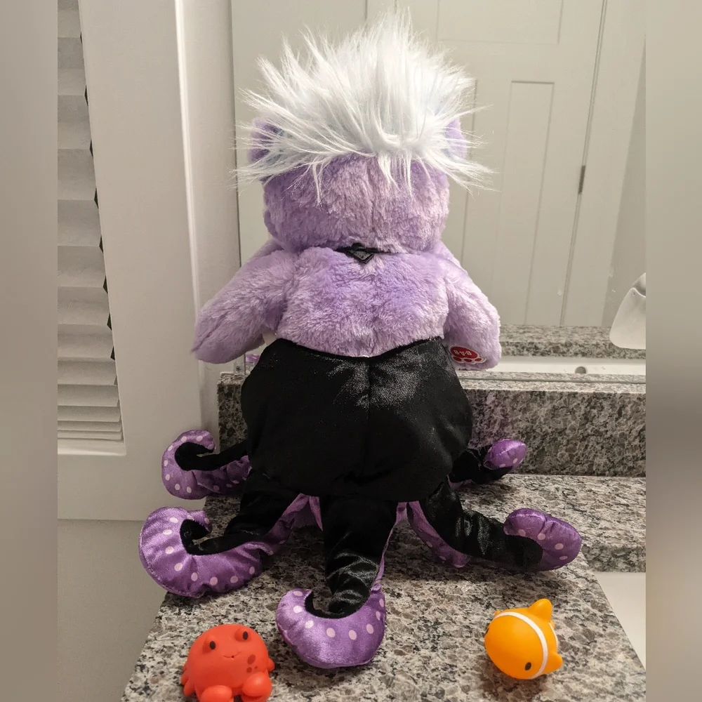 Build a Bear Disney Ursula plush with octopus dress - Picture 4 of 7